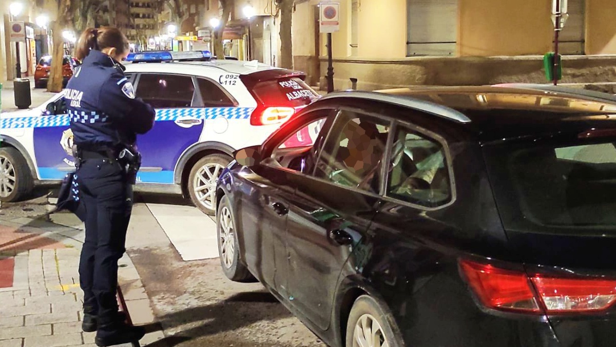 Arresto en Albacete - Foto: Policía Local de Albacete