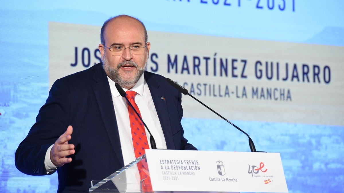 Vicepresidente de Castilla-La Mancha, José Luis Martínez Guijarro / Imagen: JCCM