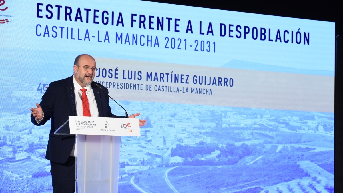Vicepresidente de Castilla-La Mancha, José Luis Martínez Guijarro / Imagen: JCCM