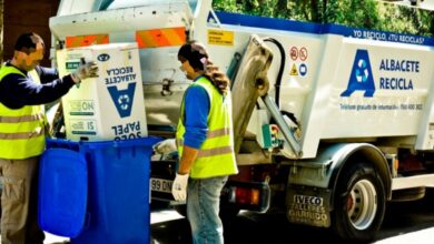 Recogida selectiva de papel y cartón en Albacete