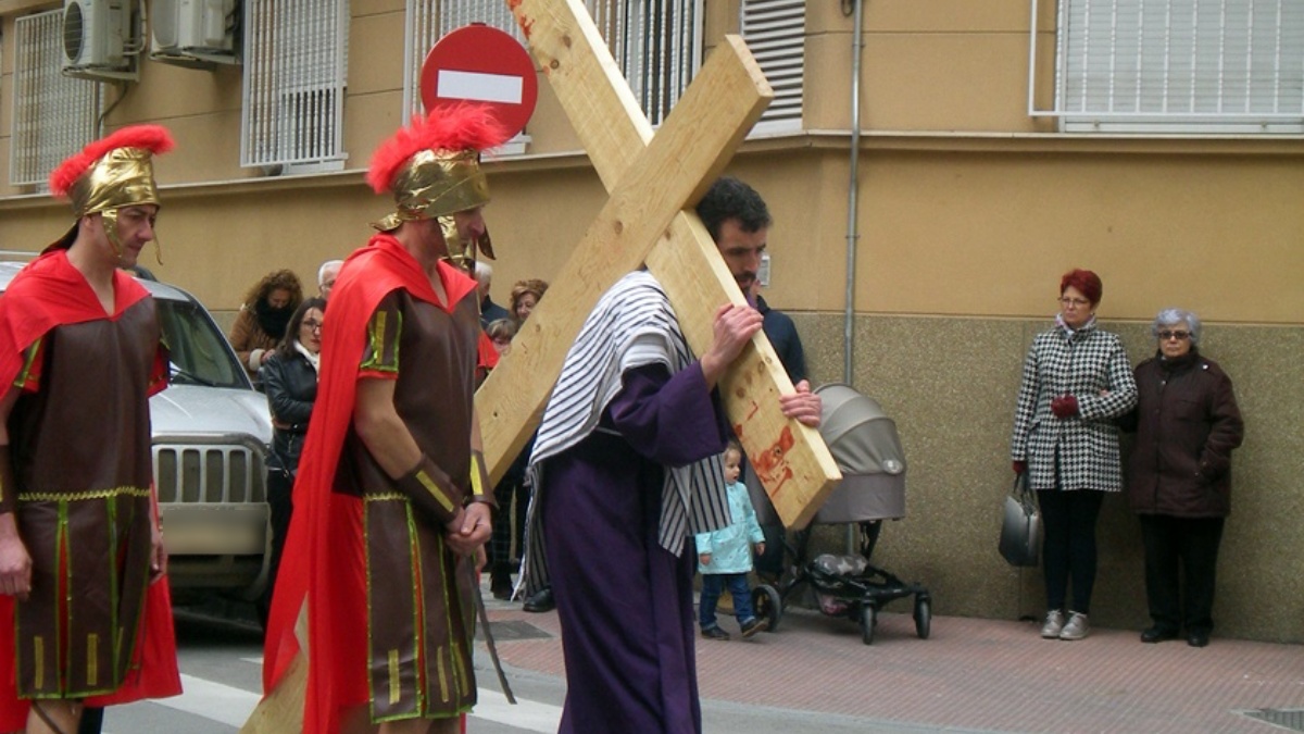 Vía Cruis Viviente en Albacete / Imagen: Diócesis de Albacete