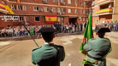 Actos conmemorativos en la comandancia de la Guardia Civil en Albacete