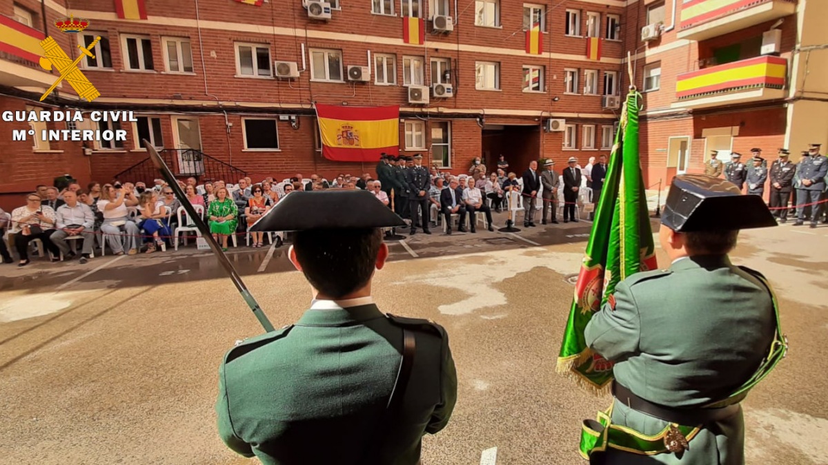 Actos conmemorativos en la comandancia de la Guardia Civil en Albacete