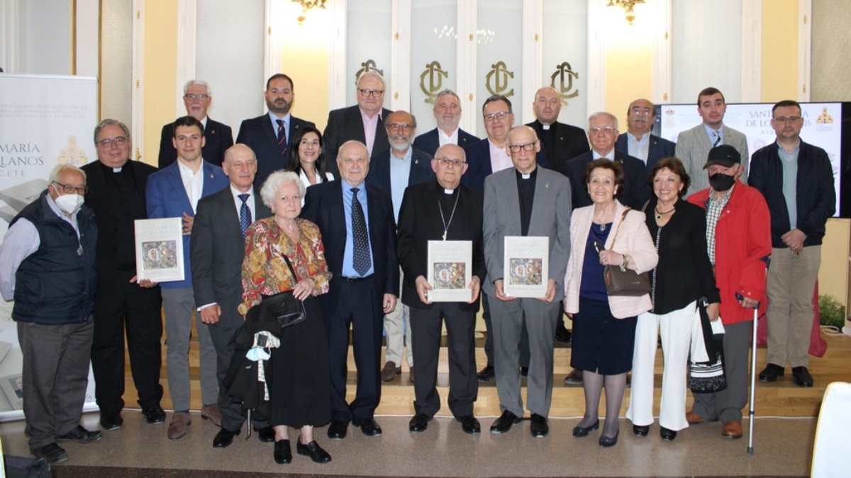 Presentación del libro 'María de los Llanos. Albacete' / Imagen: Diócesis de Albacete