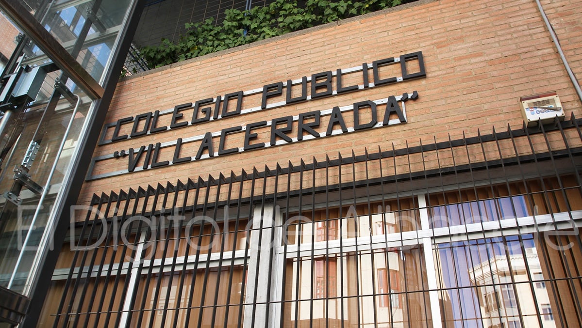 Foto de archivo de un colegio público de Albacete