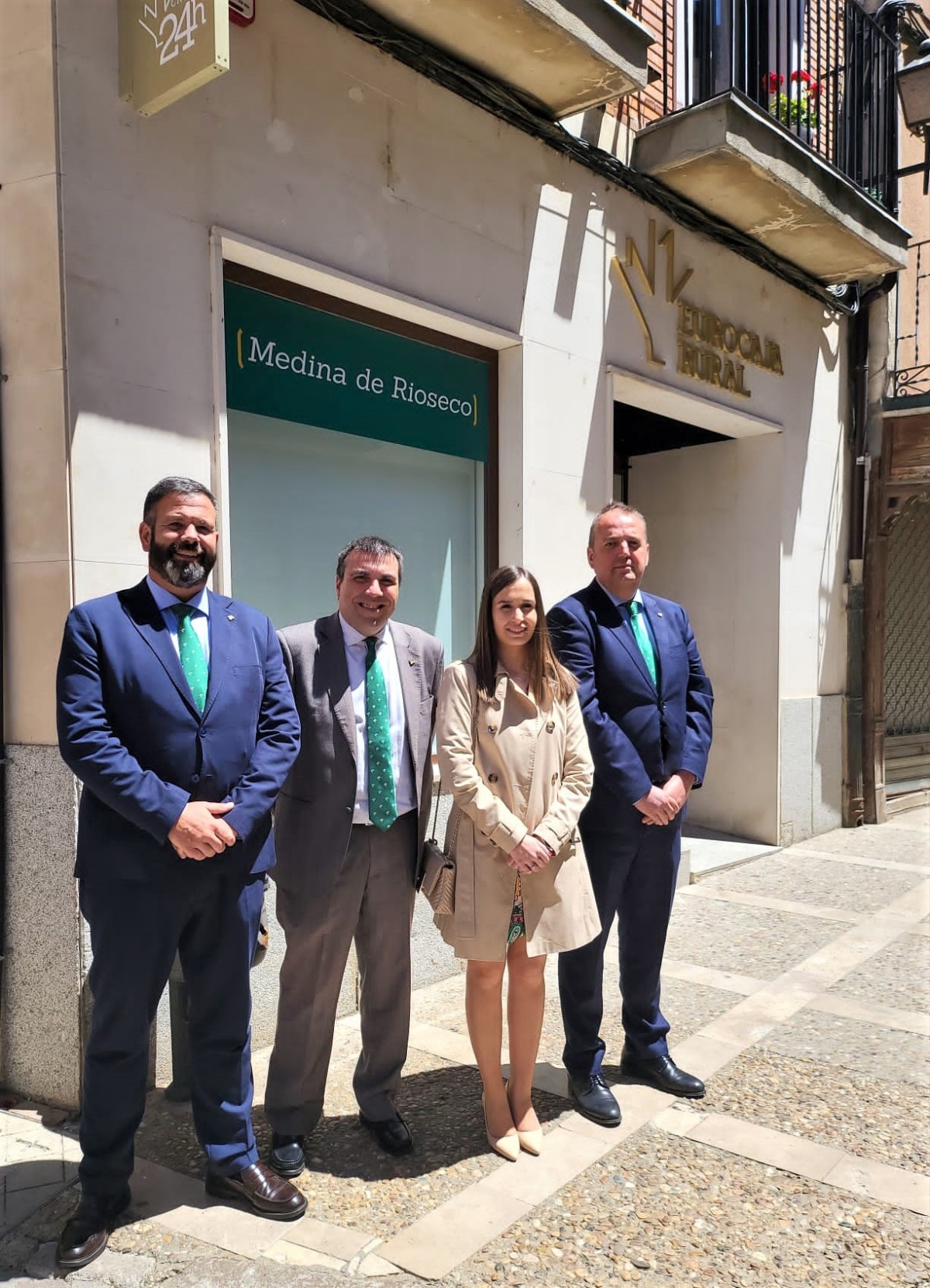Eurocaja Rural continúa su expansión por Castilla y León, abriendo nueva oficina en Medina de Rioseco (Valladolid) / Eurocaja Rural