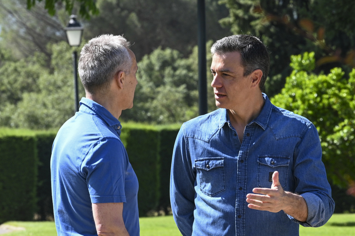Reunión entre Sánchez y Stoltenberg para preparar Cumbre de la OTAN en MadridReunión entre Sánchez y Stoltenberg para preparar Cumbre de la OTAN en Madrid