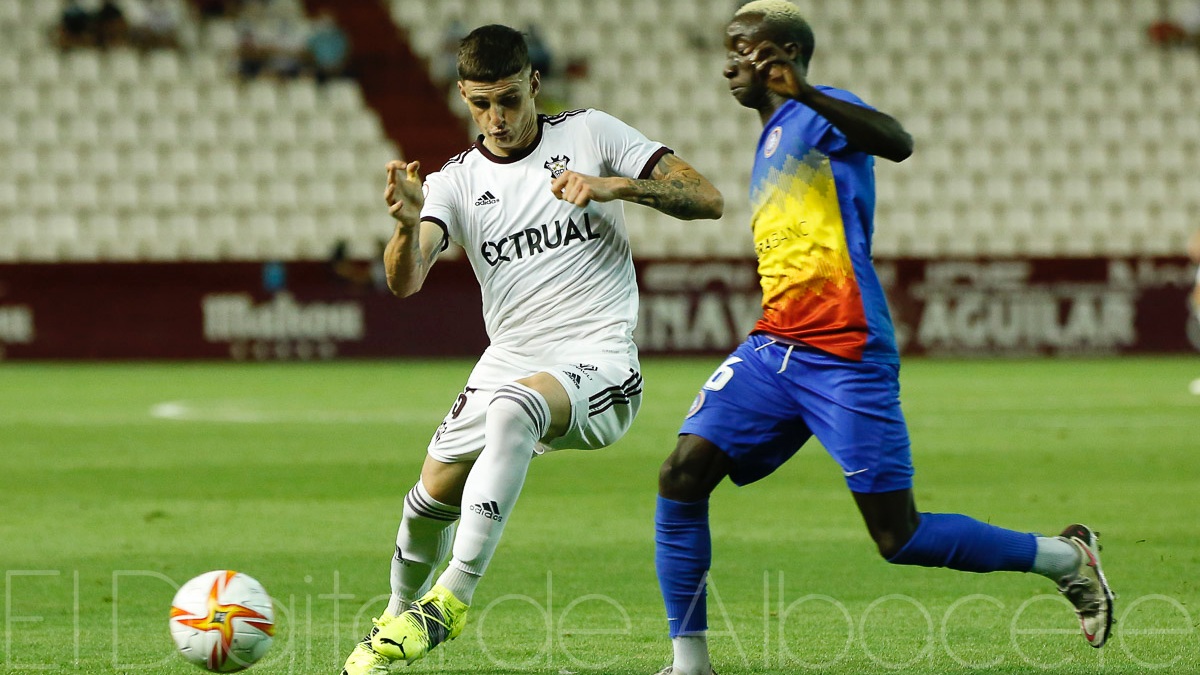 Un lance del Albacete - Andorra