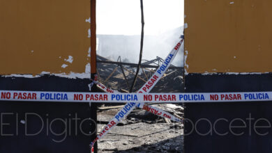 Graves daños materiales tras este incendio en Albacete