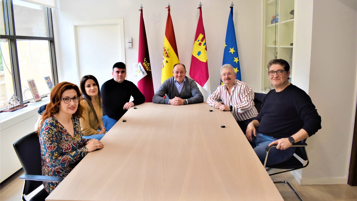 Reunión en el Ayuntamiento de Albacete