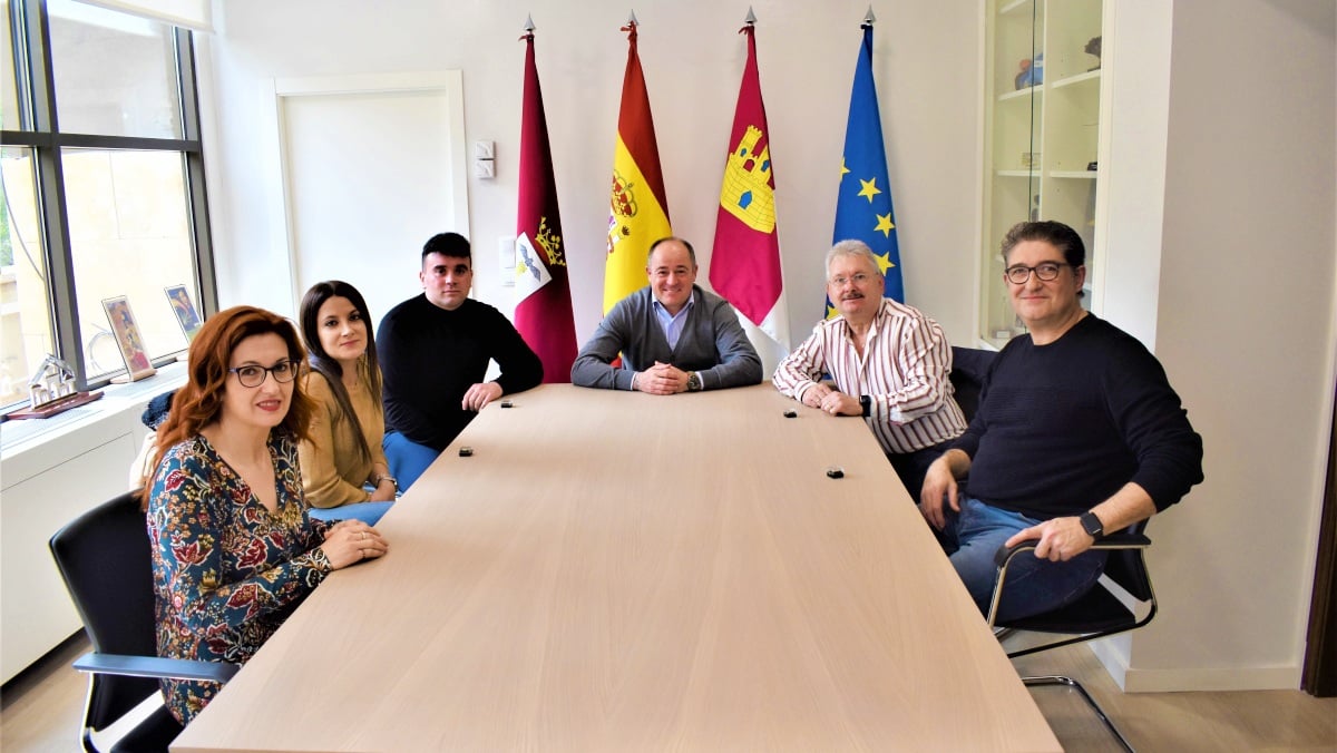 Reunión en el Ayuntamiento de Albacete