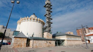 Biblioteca de los Depósitos del Sol en Albacete / Imagen de archivo