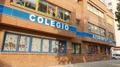 Foto de archivo de un colegio de Albacete