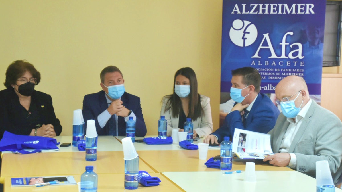 Foto de familia en AFA Albacete