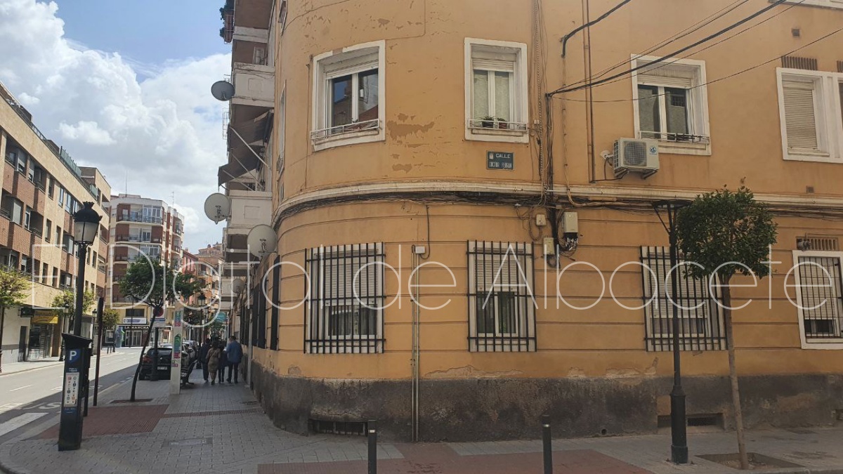 Edificio afectado en Albacete