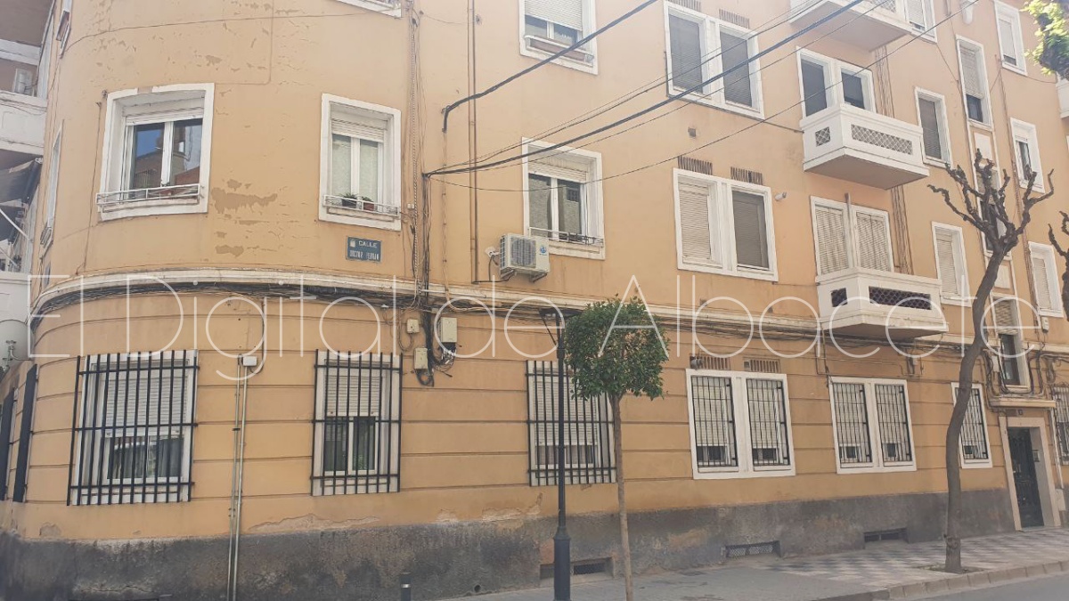 Edificio afectado en Albacete