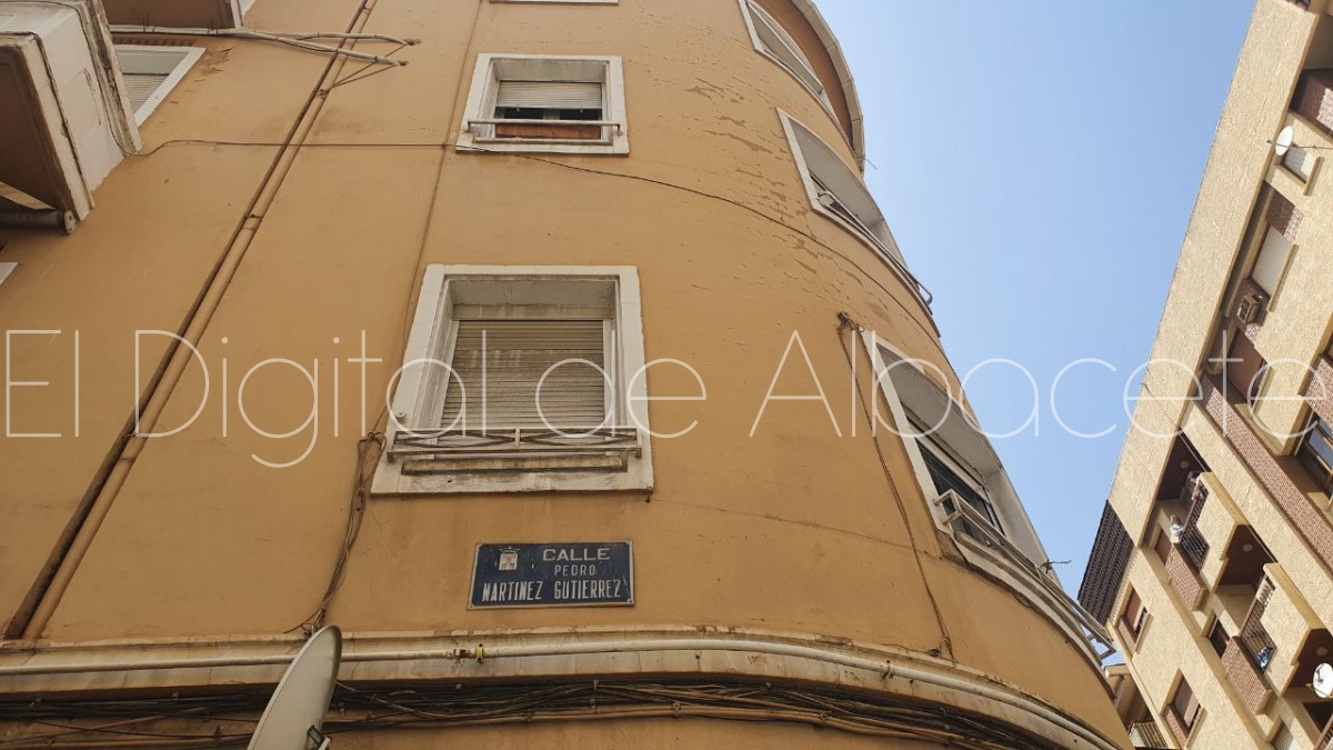Edificio afectado en Albacete