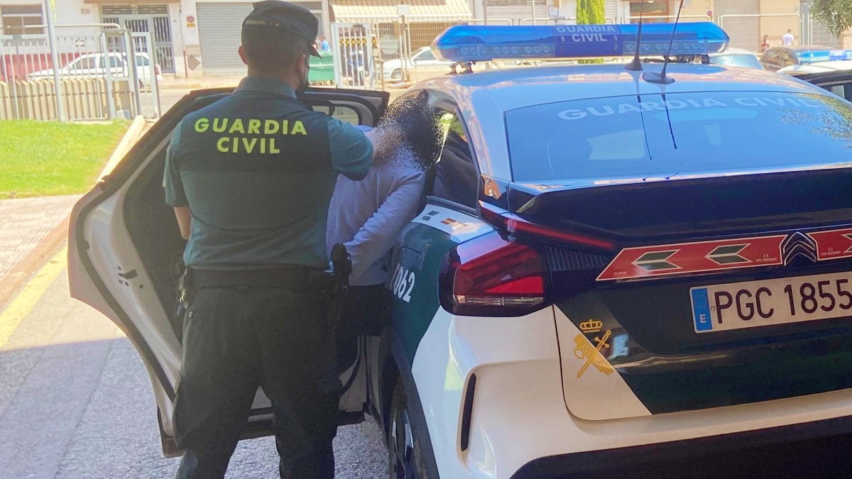 Detenido por la Guardia Civil cerca de la provincia de Albacete