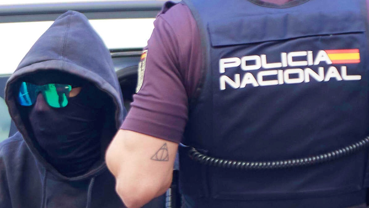 El Cuco a su llegada a los juzgados