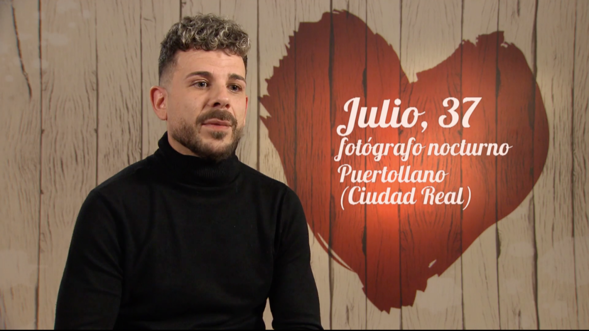 Julio llegaba a 'First Dates' desde Castilla-La Mancha / Imagen: 'First Dates'