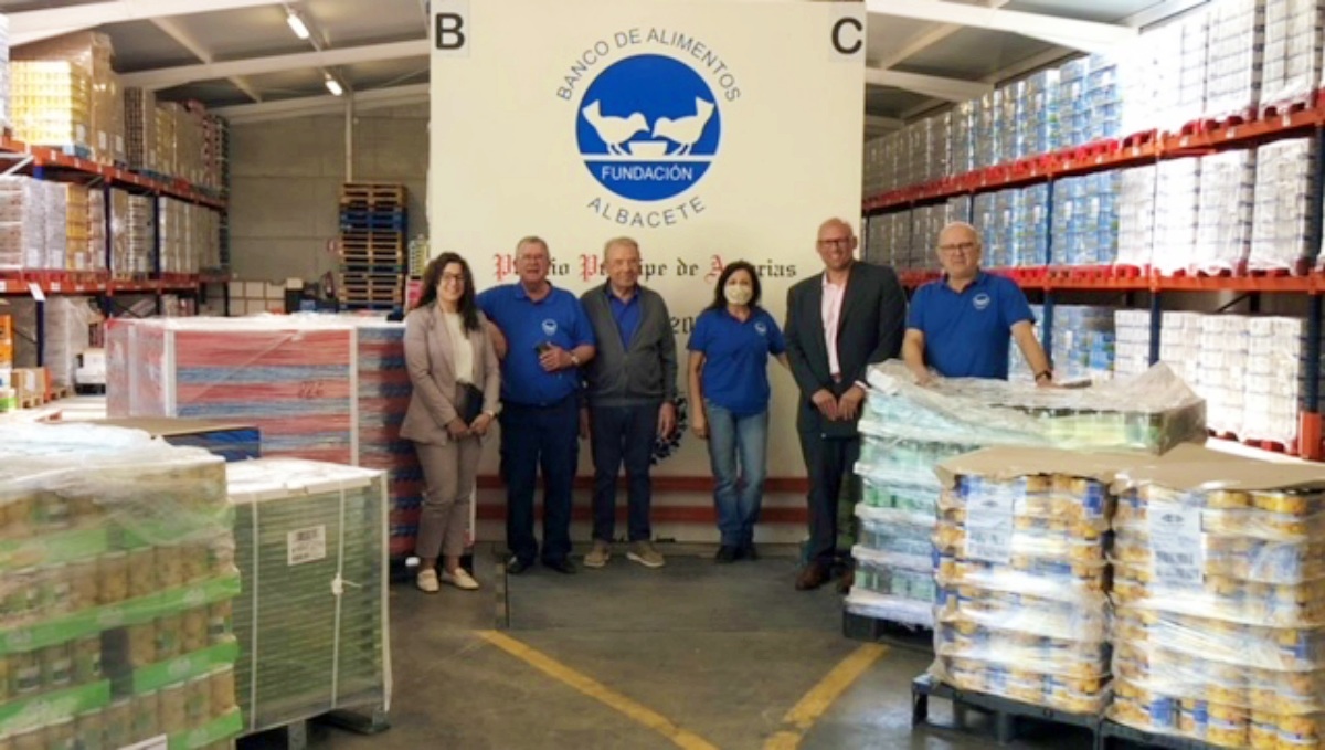Donación de Mercadona al Banco de Alimentos de Albacete