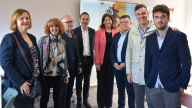 Foto de familia en el IES Leonardo Da Vinci de Albacete