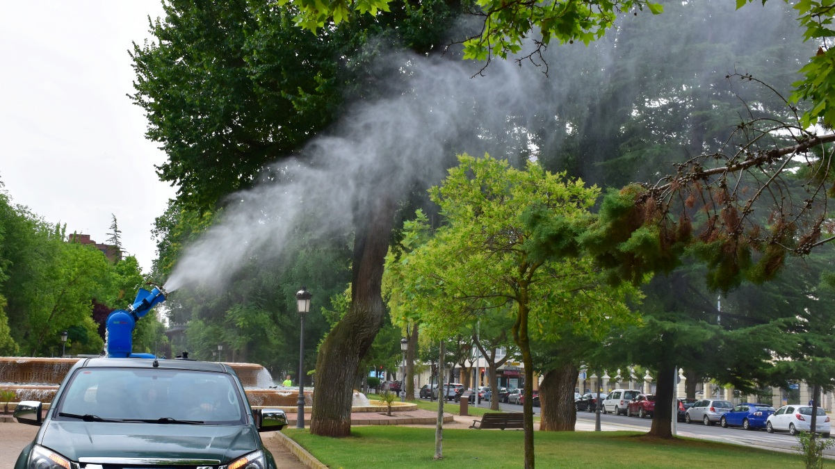 Fumigación en Albacete / Imagen de archivo