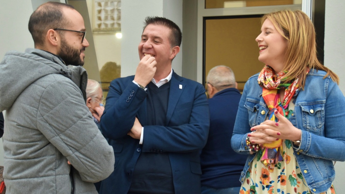 Inauguración de la sala multiusos de Alpera (Albacete)
