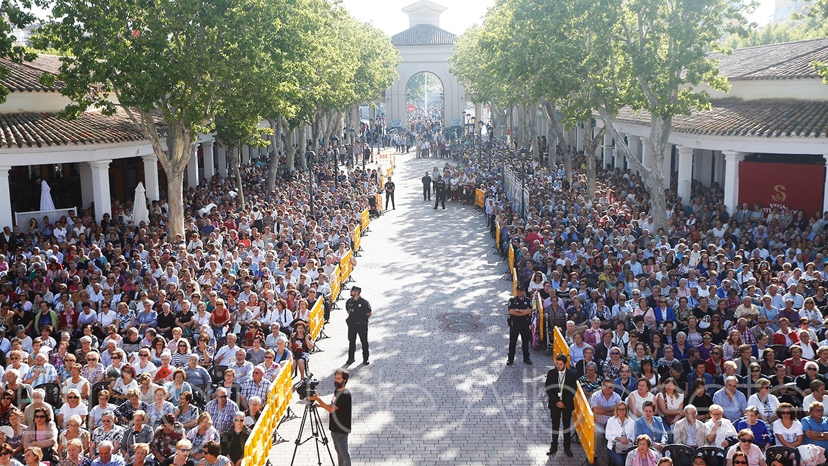 Misa de despedida a la Virgen de los Llanos en la Feria de Albacete / Imagen de archivo