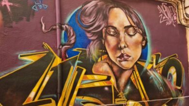 Nuevo mural en el Pasaje Massó de Albacete