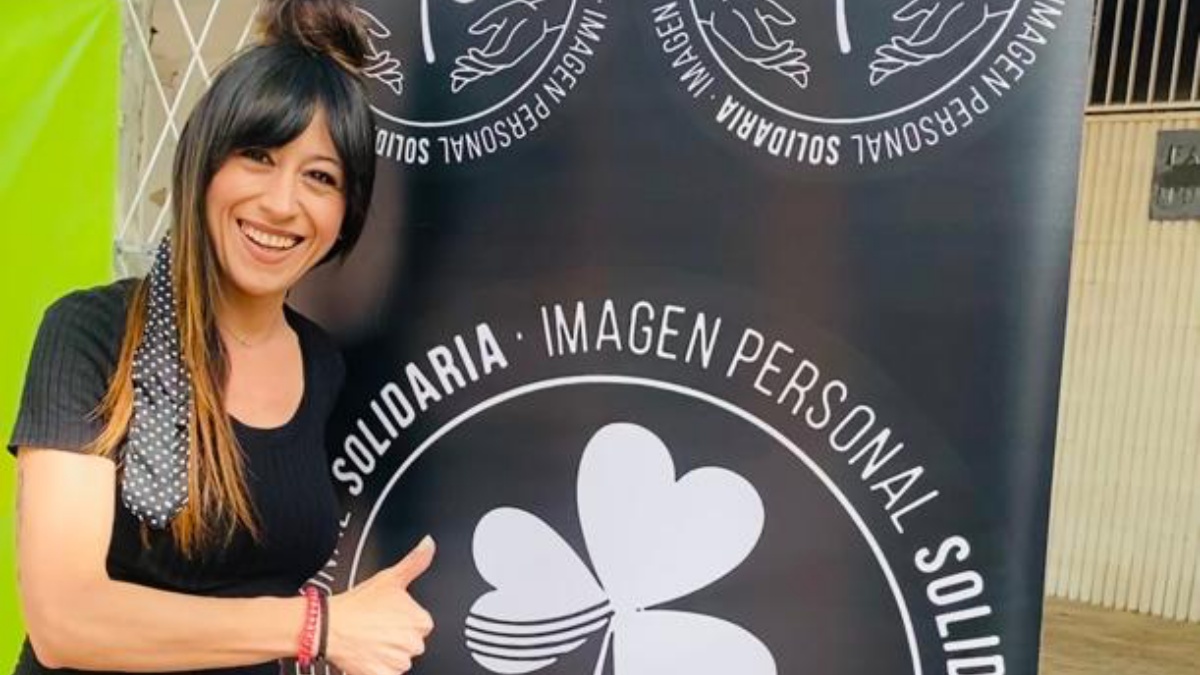 La directora de Imagen Personal Solidaria, Mila Roldán