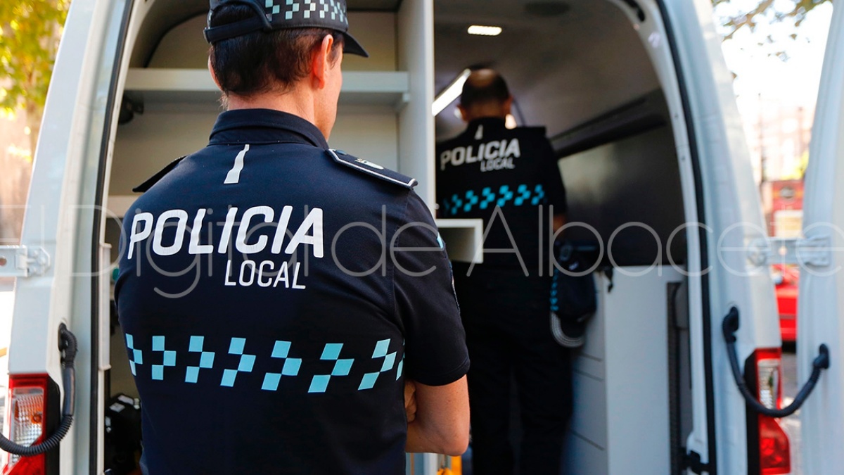 Furgón de la Policía Local de Albacete / Imagen de archivo