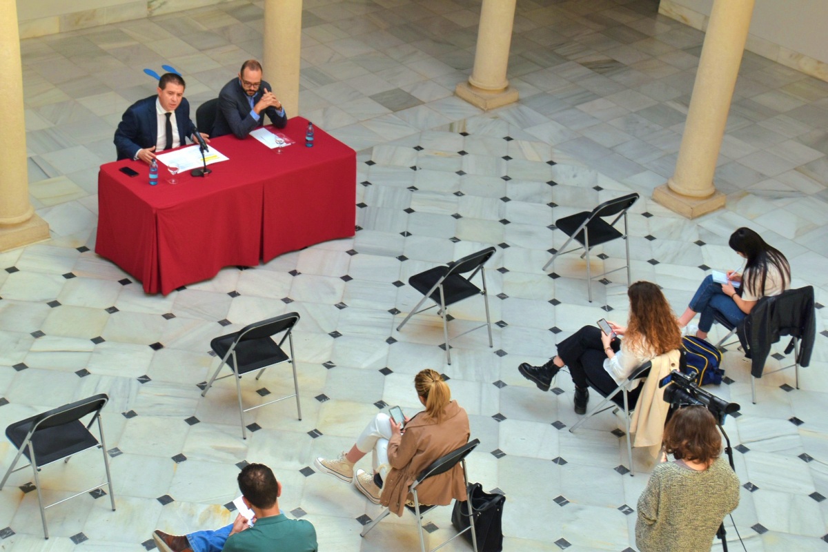 Rueda de prensa de la Diputación de Albacete