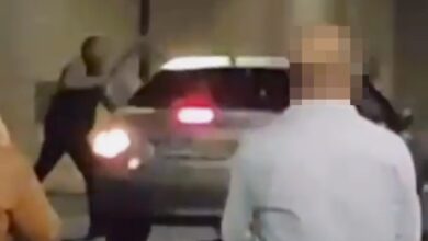 Momento del incidente ocurrido en Albacete / Foto: Redes Sociales