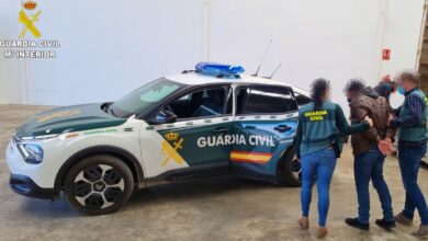 Detenido por la Guardia Civil - Albacete - Foto de archivo