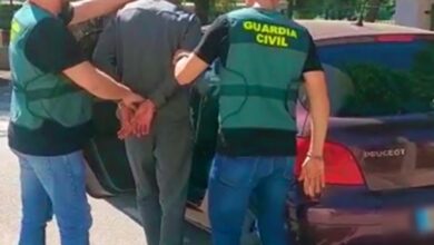 FOTO DE ARCHIVO - Detenido por la Guardia Civil en Albacete