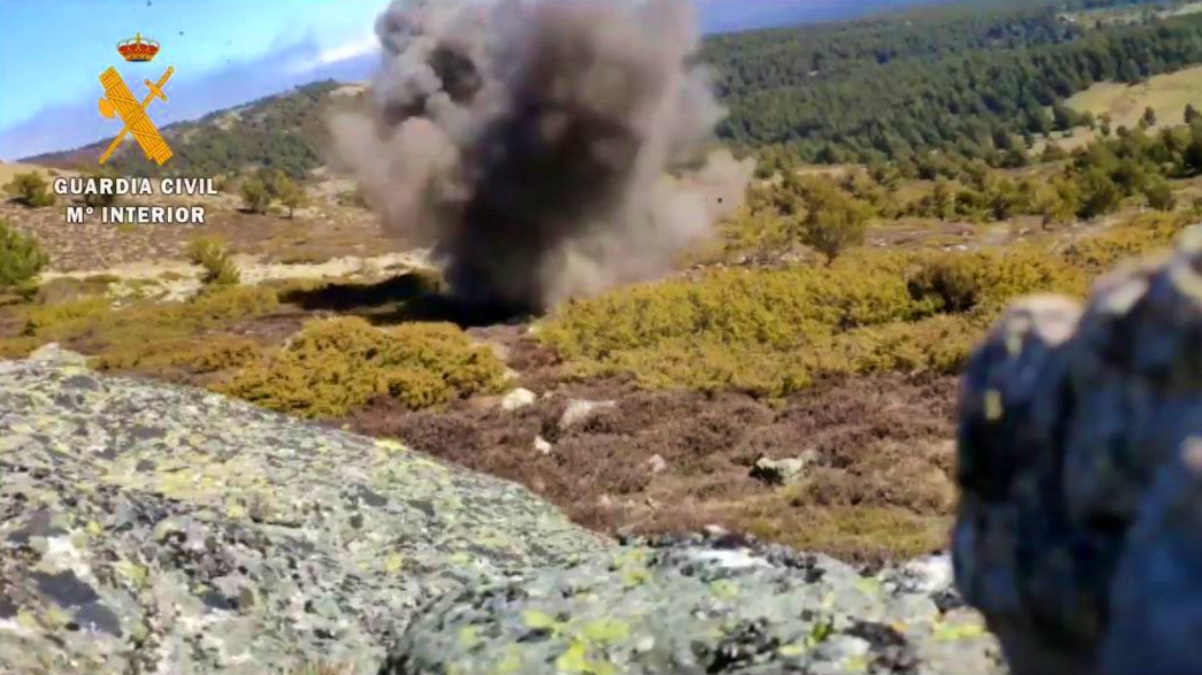 Explosión controlada similar a la de Albacete - FOTO DE ARCHIVO