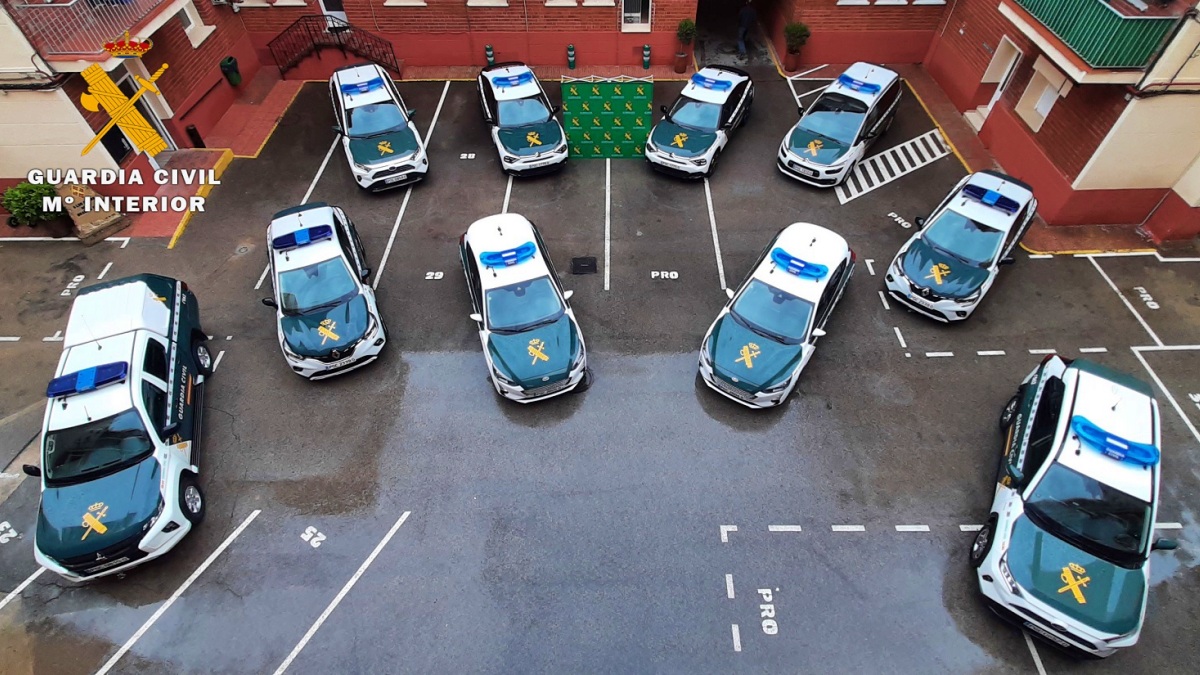 Nuevos vehículos en la Guardia Civil de Albacete