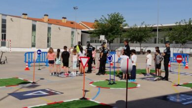 Efectivos de la Policía Local reciben formación para poder llevar la educación vial a los colegios de Castilla-La Mancha / JCCM