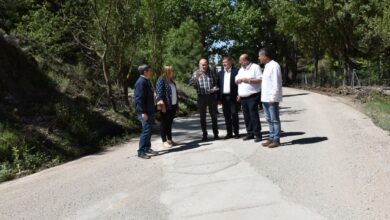 El vicepresidente autonómico ha visitado la zona para conocer in situ el desarrollo de los trabajos / JCCM