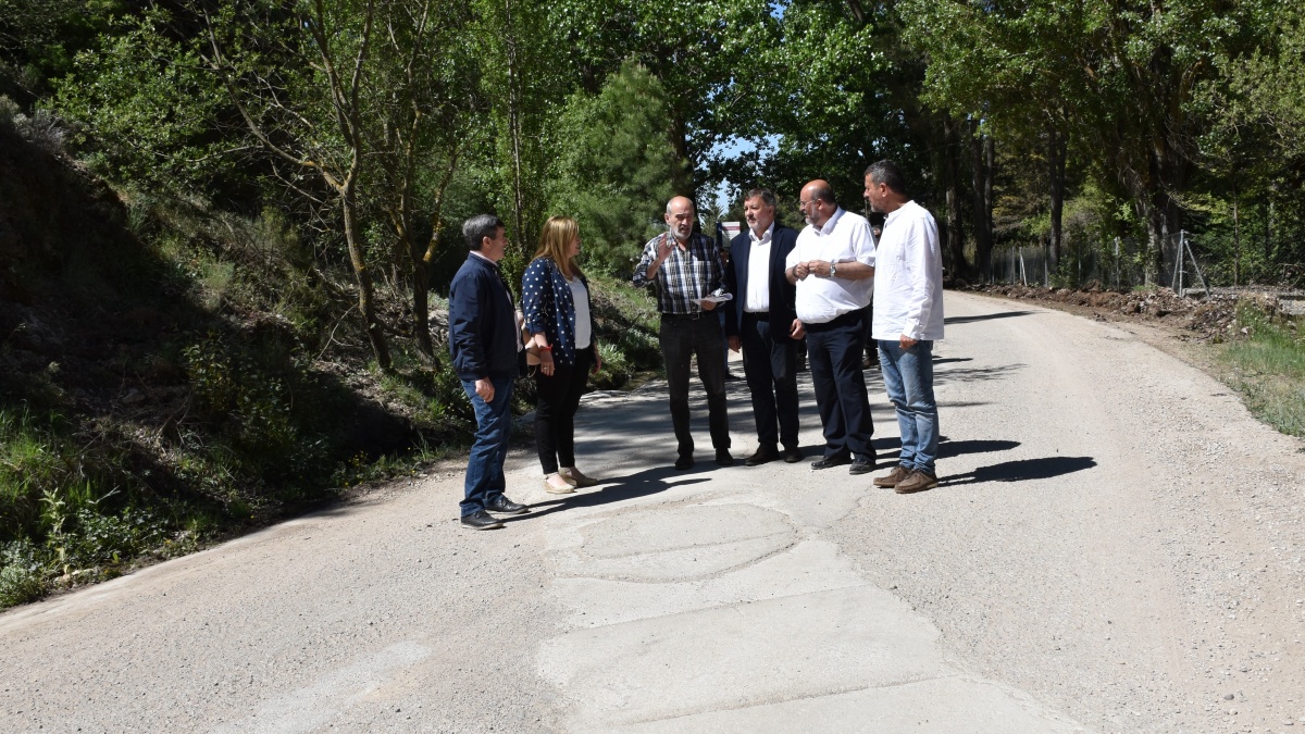 El vicepresidente autonómico ha visitado la zona para conocer in situ el desarrollo de los trabajos / JCCM
