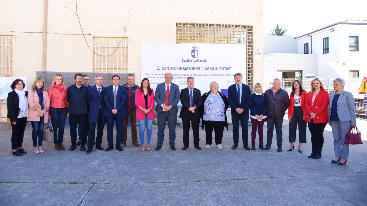 El gobierno de castilla-la mancha inicia las obras de reforma del centro de mayores de ‘las quinientas’ con una inversión de más de 791. 000 euros