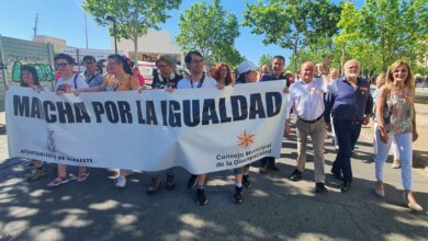 Marcha en Albacete por la Igualdad