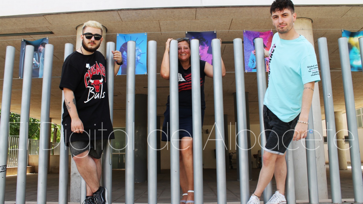 Alex N, Rosana C, Sergi Z en Albacete