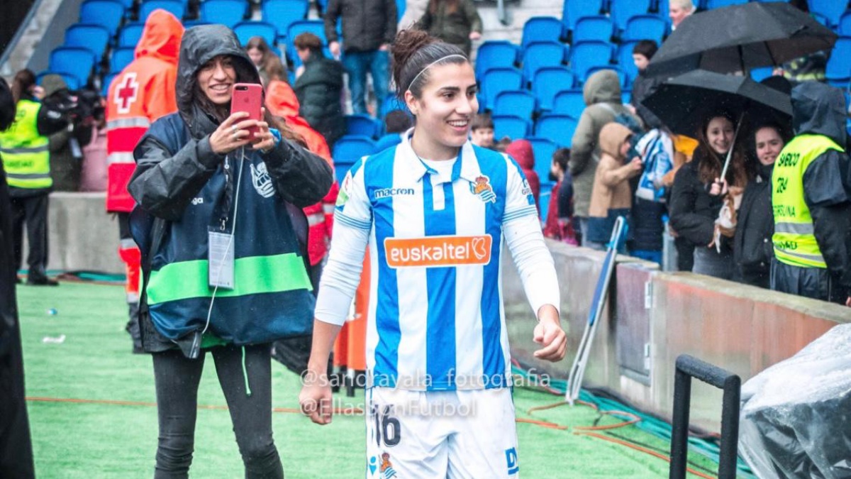 La futbolista albaceteña Carla Bautista / Imagen cedida por Carla Bautista