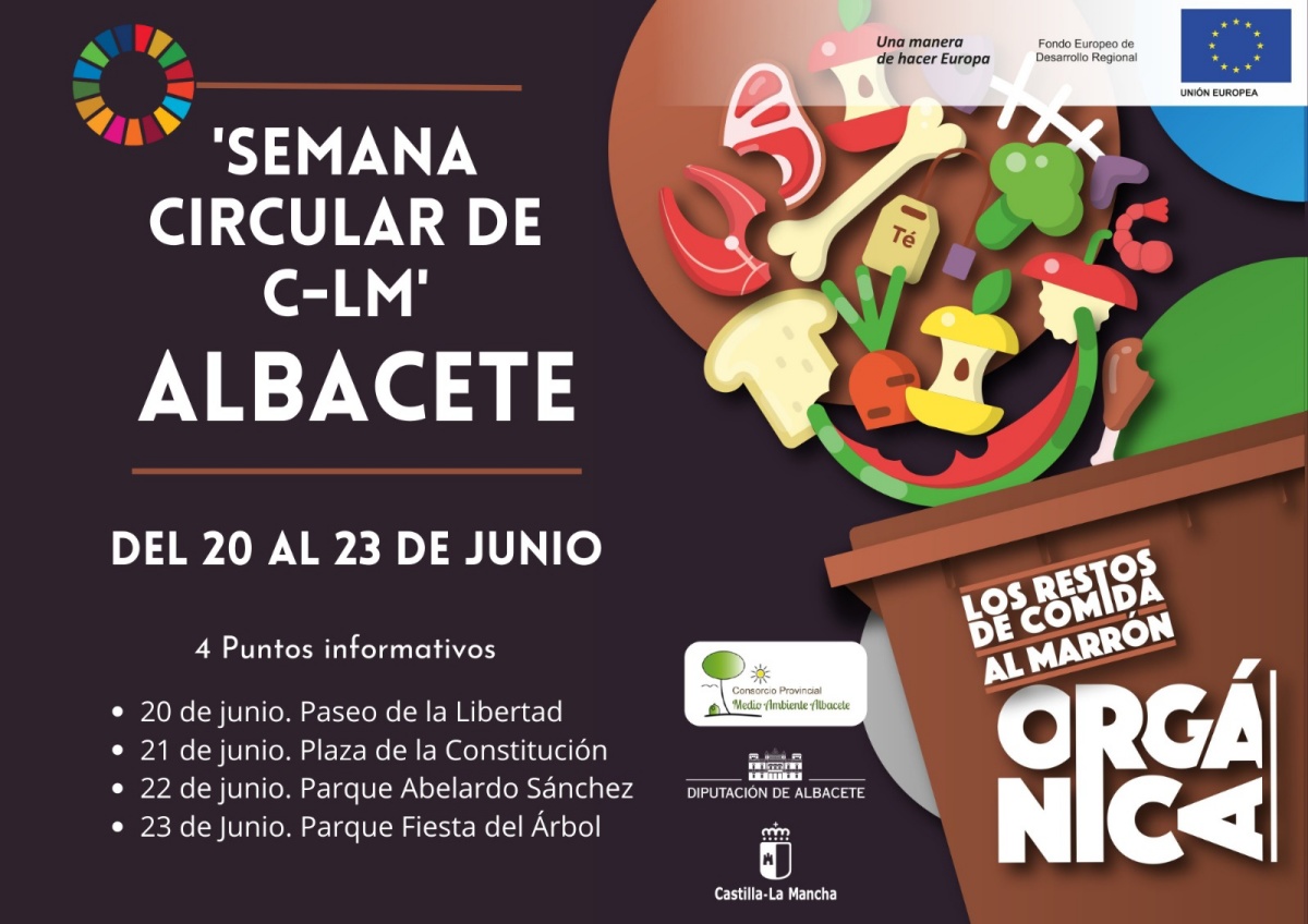 El Consorcio Provincial de Medio Ambiente se suma en Albacete a la ‘Semana Circular de Castilla-La Mancha’ / Diputación Albacete