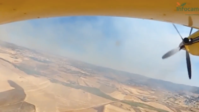 Incendio en Castilla-La Mancha / Imagen: Plan Infocam