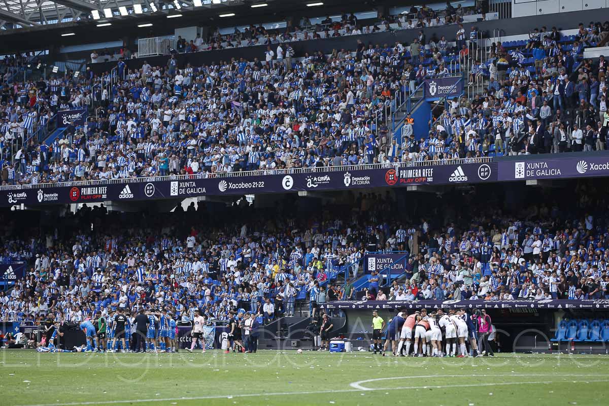 Riazor fue el escenario de la final entre Deportivo y Albacete