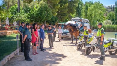 Dispositivo de seguridad en las Lagunas de Ruidera / Delegación del Gobierno