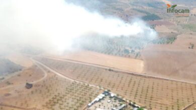 Incendio en la provincia de Albacete / Imagen: Plan Infocam